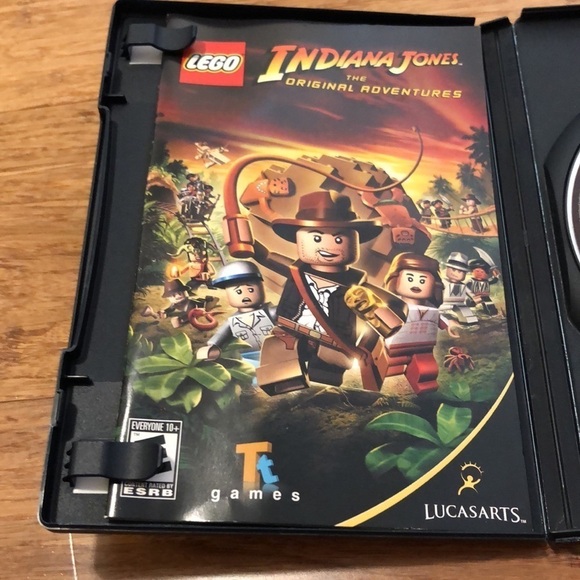 Sony PlayStation 2 Lego Indiana Jones: The Original Adventure game disc, booklet - Picture 7 of 11